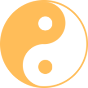 Ying Yang logo van Vida Vital